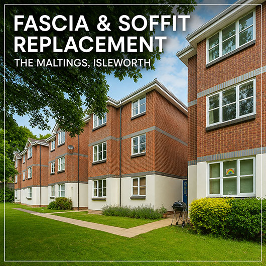 Tailored Cleaning Solutions Completes Fascia and Soffit Replacement at The Maltings, Isleworth Tailored Cleaning Solutions Completes Fascia and Soffit Replacement at The Maltings, Isleworth